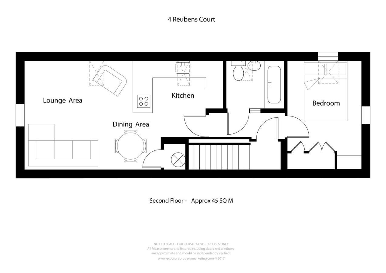 City Apartments - Reubens Court York Exterior foto